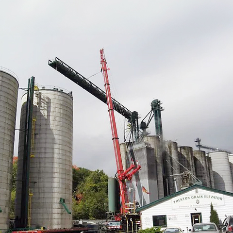 M&G Crane at Grain Mill